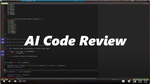 Vim Ollama Code Review