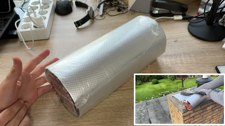 fowong Waterproof Tape Butyl Sealing Repair Tape Aluminum Foil Self-Adhesive unboxing & instructions