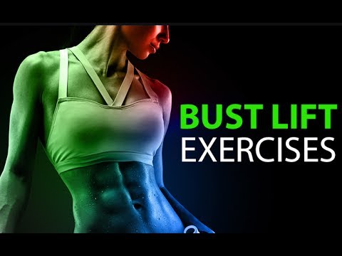 How To Lift Your Bust (4 BEST BREAST LIFT EXERCISES!!)