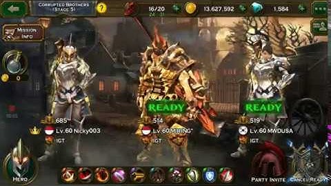 Angel Stone - Raid Corrupted Brother (Final Stage 5) Gameplay