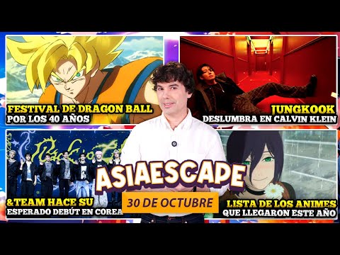 ASIAESCAPE: Jungkook deslumbra con Calvin Klein, festival de Dragon Ball por sus 40 años, y más