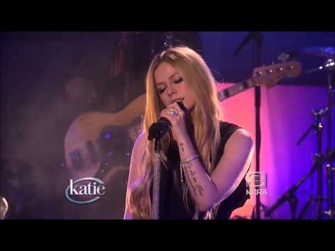 Avril Lavigne - Let Me Go  - Live The Katie Couric Show