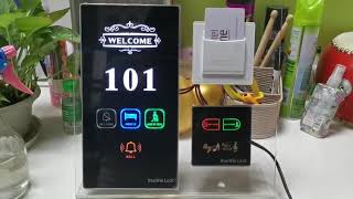 Douwin Lock Video for wireless hotel doorbell