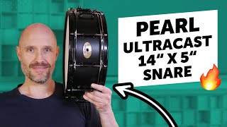 Pearl | UltraCast 14" x 5" Snare 2024 | Sound Demo
