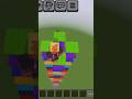 minecraft Rainbow illusion 🌈✨🌨️ #minecraft #minecraftshorts #rainbow #gaming #trendingvideo
