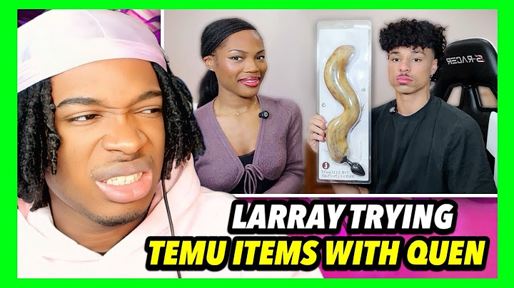 TRYING BANNED TEMU ITEMS WITH LARRAY & QUEN