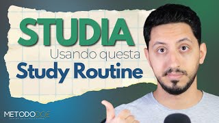 La mia Study Routine per Ricordare Tutto ciò che Studio (in 3 Fasi)