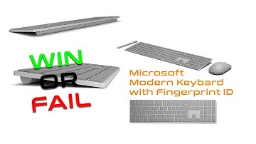 PAIRING: Microsoft Modern Keyboard with Fingerprint ID, it