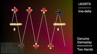 SRT9 - line-delta -UKSRT Ver. (Genuine Gameplay) - NotITG