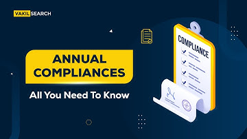 Annual Filing of Company with ROC || Compliances || Vakilsearch