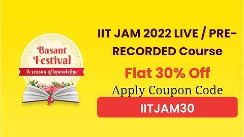 IIT JAM MATHEMATICS 2022 LIVE BATCH 01 LIVE ANNOUNCEMENT | ONLINE CLASSES FOR IIT JAM MATHEMATICS