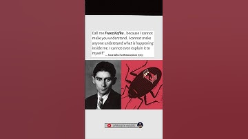 Franz Kafka, the metamorphosis 1915 #kafka #shorts
