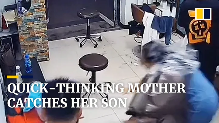 Quick-thinking mother catches her son in nick of time in China - DayDayNews