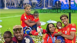 Lamine Yamal with His Little Brother ❣️