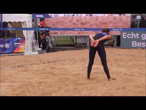 Beachvolleyball am Bremer Hauptbahnhof