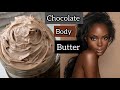 How to make body cream for chocolate skin | How to make chocolate body butter for glowing skin |