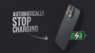 How to Make iPhone Automatically Stop Charging (explained)