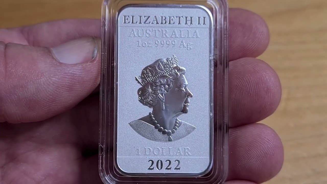 Perth Mint Dragon Bar Coin 1 oz Silver 2022 YouTube