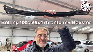 Bolting 982.505.475 onto my 981 Porsche Boxster