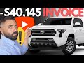 Do not buy a brand new toyota tacoma in 2024  unless