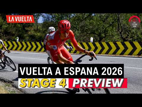 Video Vuelta a España 2026 STAGE 4 PREVIEW - Can Tadej Pogacar Win On TOUGH Mountain Stage?