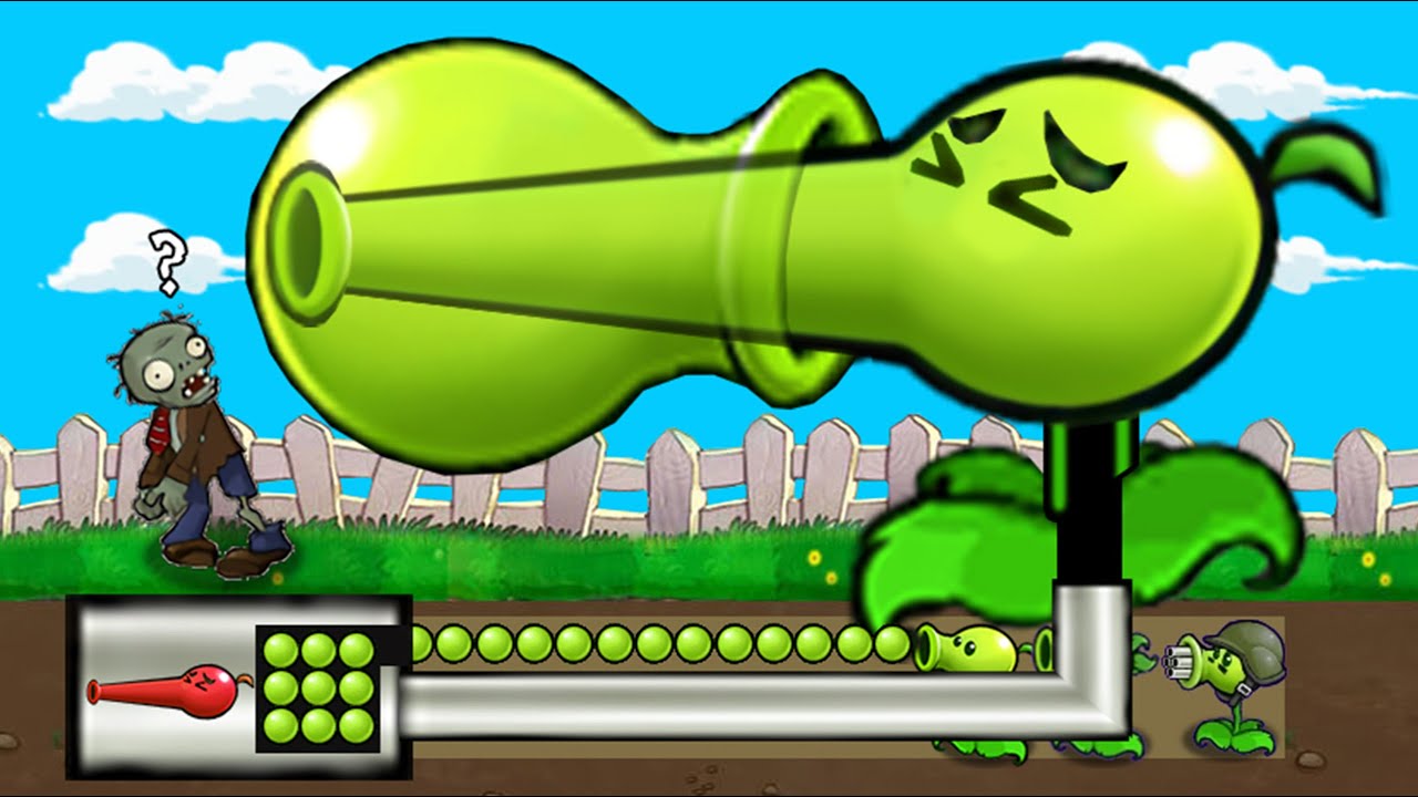 Strongest Fusion Plant. 378 Plants Vs. Zombies PvZ Plus pvz funny moments