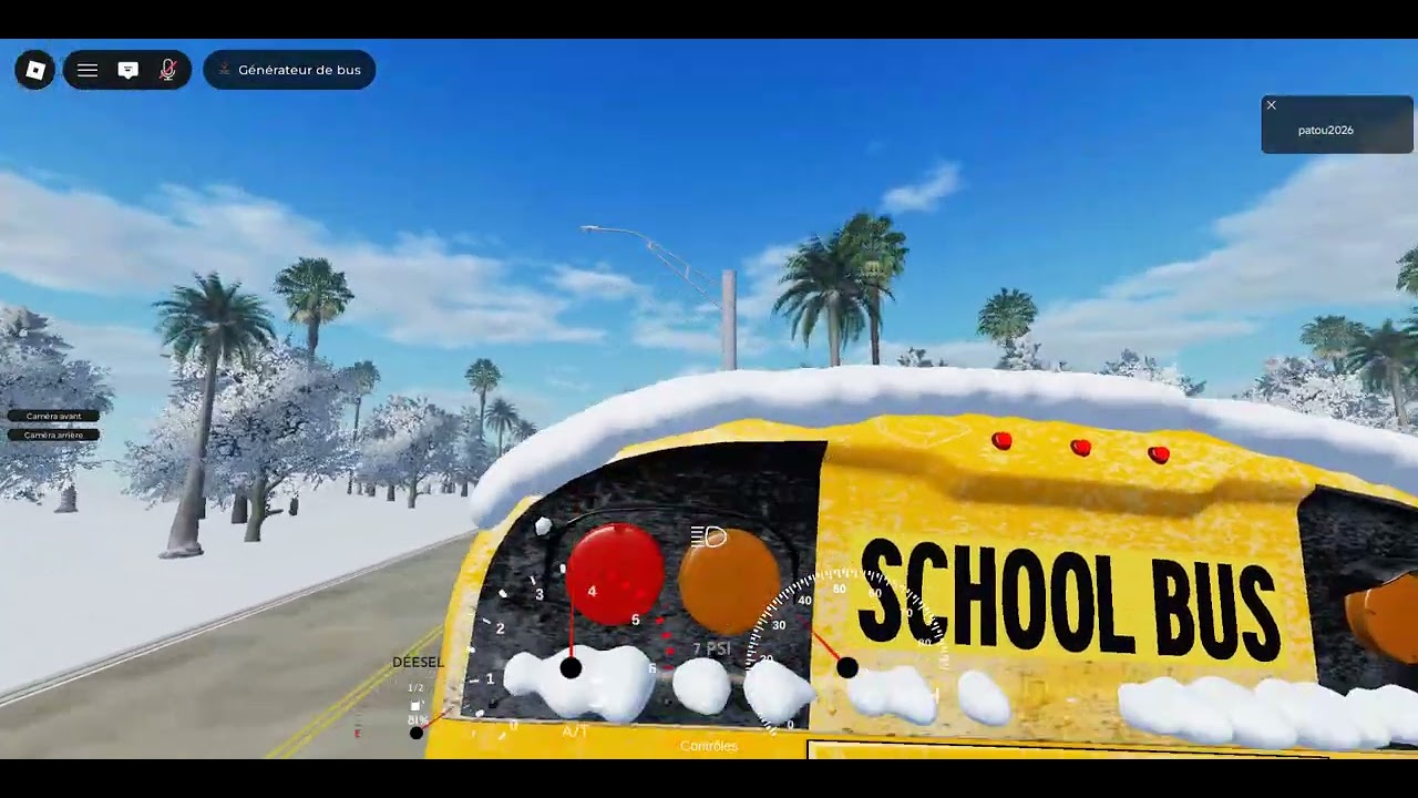 Roblox 🌴 Bus scolaires VB 🚌 