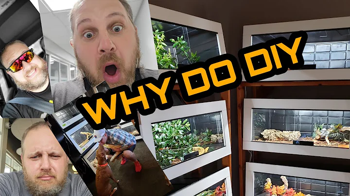 DIY reptile cage with Home Depot Tough totes