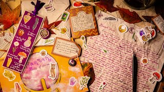 Writing My Friends Magical Witch Letters