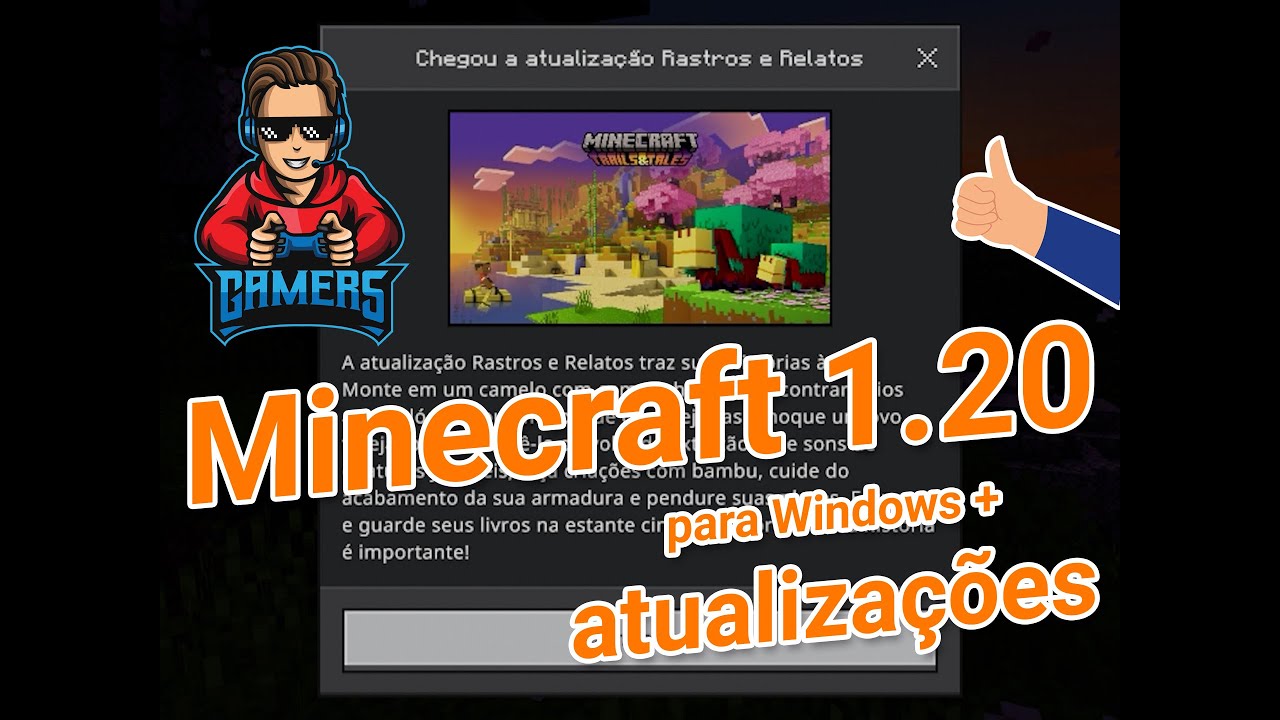 Atualização 1.20 para o Minecraft vai adicionar acabamentos de