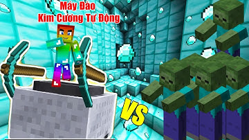 MINI GAME : SINH TỒN ĐÀO KIM CƯƠNG ** NOOB NÂNG CẤP MÁY ĐÀO KIM CƯƠNG SIÊU VIP