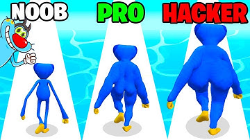NOOB vs PRO vs HACKER | In Popy Run 3D | With Oggy And Jack | Rock Indian Gamer |