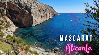 CAÑÓN del MASCARAT, Cala Racó del Corb, ALICANTE