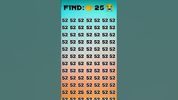 Find 👉 25 || IQ level || math reasoning puzzle || iq test #quiz #gk #iq #mathematicspuzzles #math