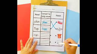 Long Vowel and Short Vowel Worksheets  Phonics Activities for 1st, 2nd & 3rd Grade Reading