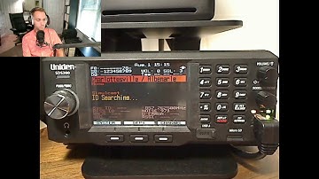 Uniden SDS200 Demo with ProScan Software