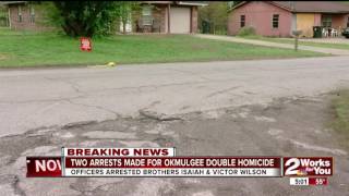 Brothers arrested  for Okmulgee double homicide
