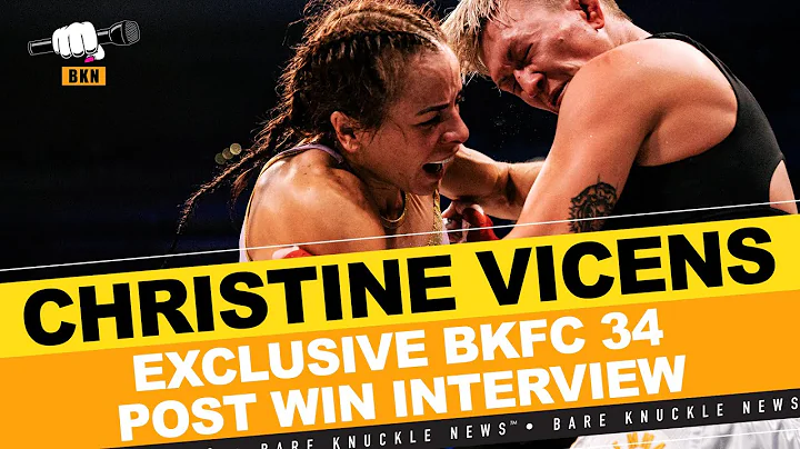 BKFC Fighter Christine Vicens Is A Women's Flyweig...