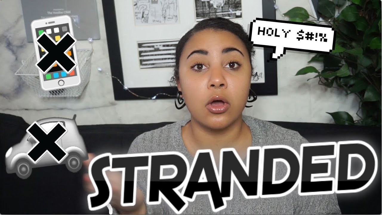 STORYTIME: STRANDED FOR FIVE HOURS! NO CAR + NO PHONE video to gif