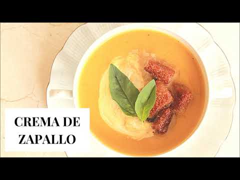 Como hacer crema de calabazin