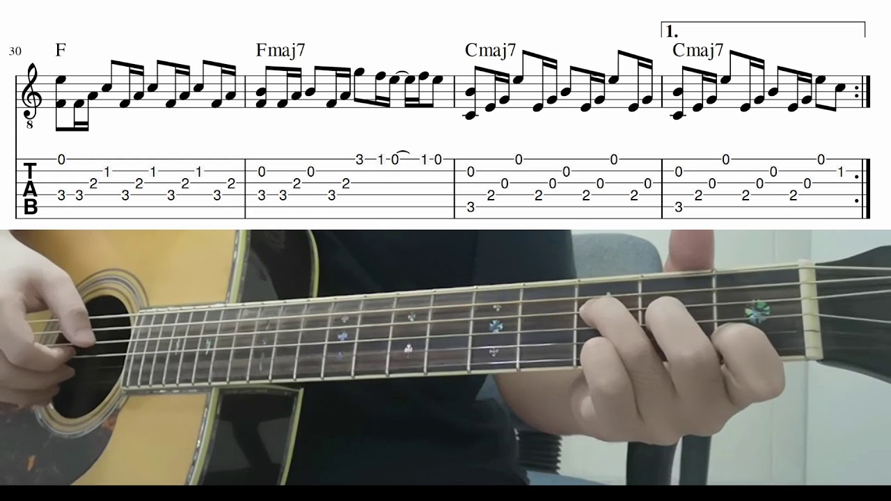 I Love You (Billie Eilish) - Easy Fingerstyle Guitar