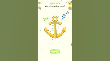what is not right here (delete puzzle level 753) #gaming