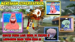 MENTAHAN STIKER JEDAG JEDUG PATRICK YANG BANYAK DIGUNAKAN ORANG DI TIKTOK ❤️🗿