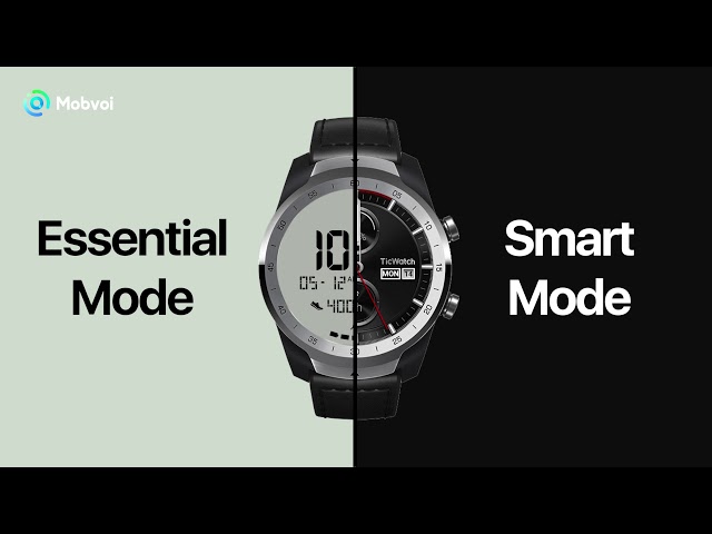 Ticwatch Pro - The first Dual Screen Smartwatch with 5-30 days battery life.