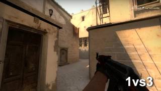 Cs:go Ace z ak47 +1vs3