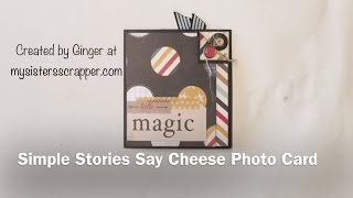 Simple Stories Say Cheese Photo Card