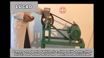 Multi functional B007 corn and rice puffing machine