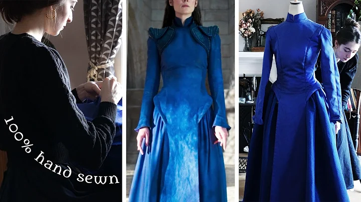 Making Moiraine's Dress Using Only Third Age Sewing Methods | The Wheel of Time