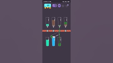 Cups - Water Sort Puzzle Level 48 Gameplay Walkthrough