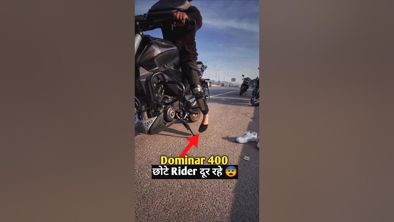 Bad News for Short Riders 😔 Dominar 400 shorts YouTube